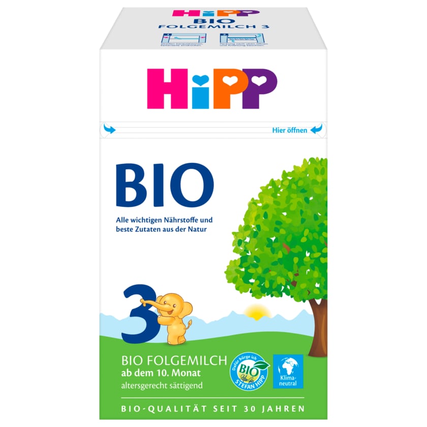 Hipp Bio Folgemilch ab dem 10. Monat 600g